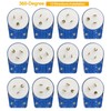 Nema 5-15P 90 Degree Right Angle Plug - 10 Pack,