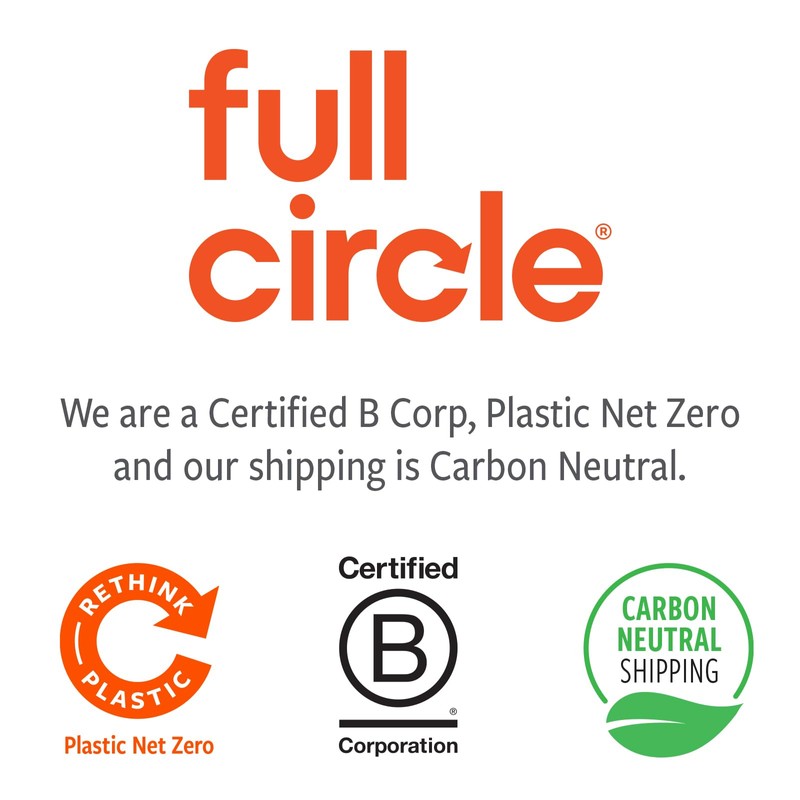 Full Circle Bubble Up -Bamboo Dish Brush & Ceramic Soap