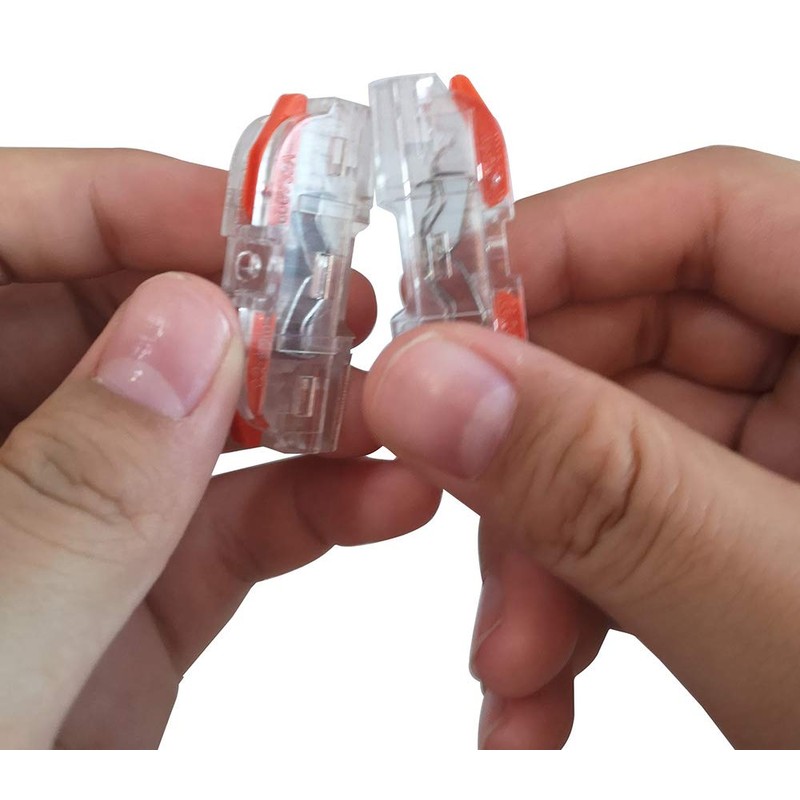 CTRICALVER Fixable Connector, 26 Pcs Bi-Directional Single Hole Lever Conductor