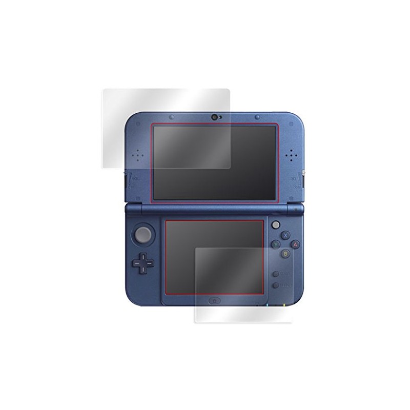 OverLay Brilliant for Newニンテンドー3DS LL『上・下セット』 光沢 液晶 保護 シート フィルム