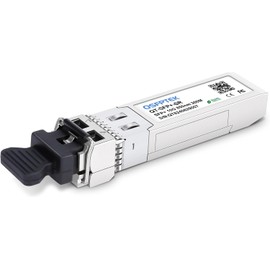 QSFPTEK (10Pack) 10GBASE-SR SFP+ Module 10G 850nm 300M DDM LC Port Multimode SFP+ Transceiver Compatible with Cisco SFP-10G-SR, Ubiquiti UF-MM-10G, Mikrotik, Supermicro