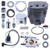 Gubeter 46mm Cylinder Piston Crank Bearing Kit Husqvarna 55 50