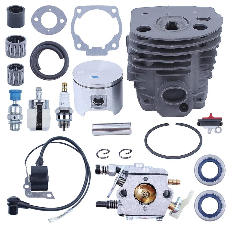 Gubeter 46mm Cylinder Piston Crank Bearing Kit Husqvarna 55 50