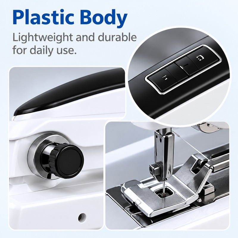 Handheld Sewing Machine for Quick Mending – 2-Speed Electric Single-Thread