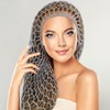 Waydress 3 Pcs Mesh Crochet Hair Net Rayon Knit Snood