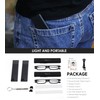 2 Pack Ultra Thin Lightweight Folding Reading Glasses Women Men