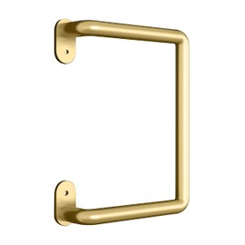 National Hardware N700-105 Troy Pull Handle, Interior Sliding Barn Door Hardware, 8-Inches, Brushed Gold