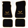 AFM NEW! Black FLOOR MATS 1970 - 1981 FIREBIRD Embroidered