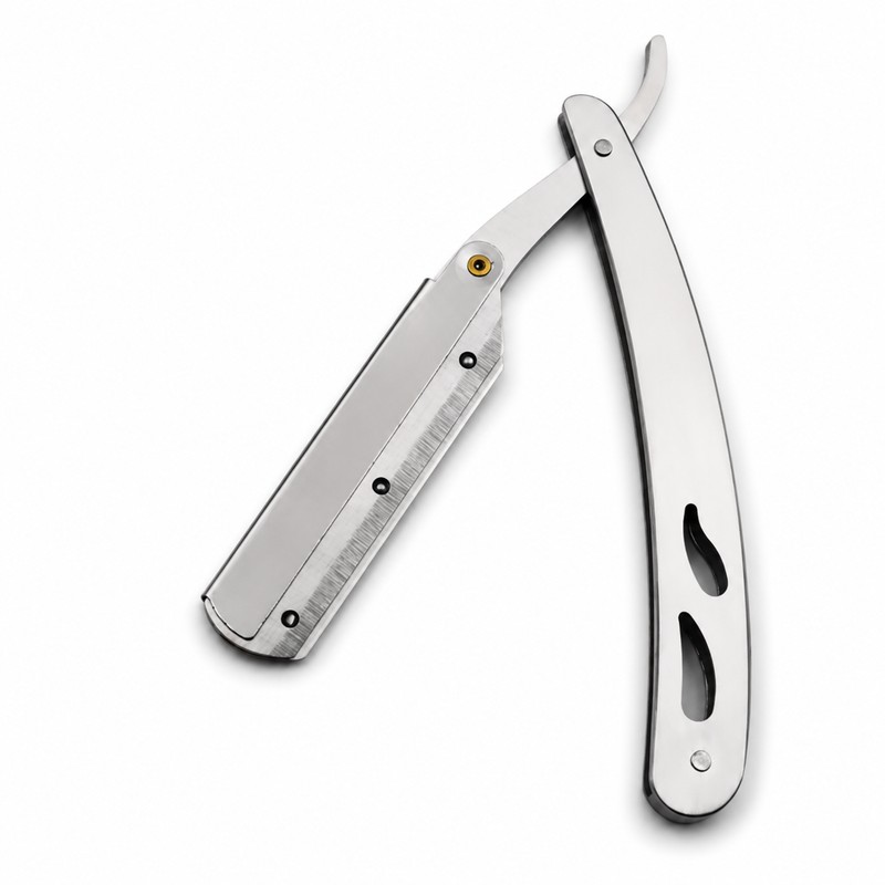 Folding Straight Razor for Men’s Grooming – Barber Edge Shaving