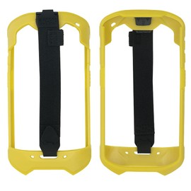 Protective Cover Bumper Case Rugged Boot with Hand Strap for Zebra TC51 TC510K TC52 TC56 TC57 (Yellow)