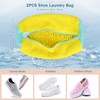 Pack of 2 Shoe Wash Bags, Washing Bags for Shoes,