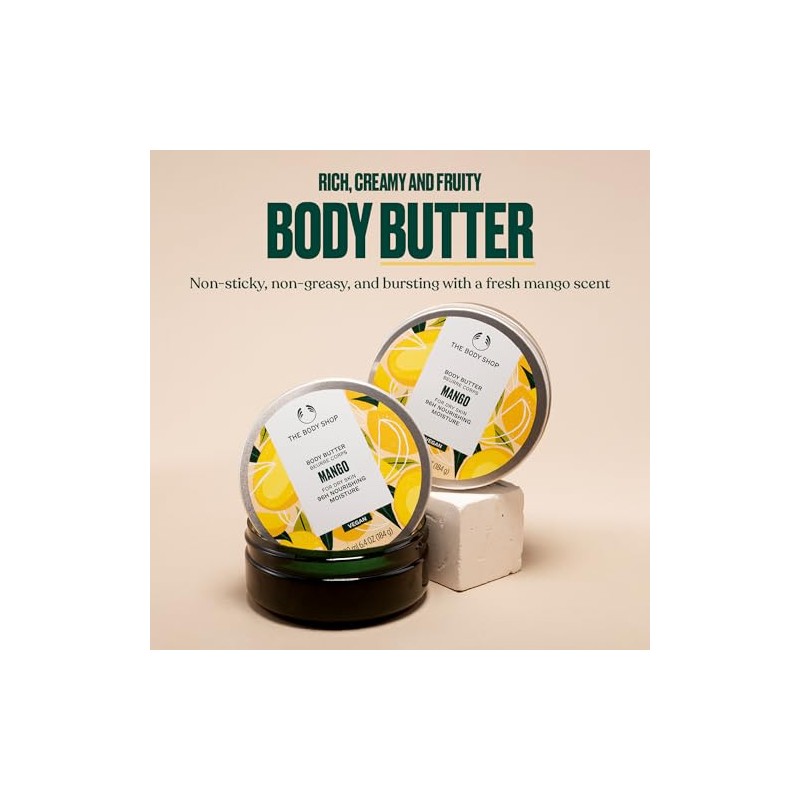 The Body Shop Manteca corporal de mango, 1.6 onzas (paquete
