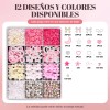 Decoracion De Uñas Acrílica 3d Lazo Flores Uñas Arte Diy