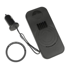 Magnetic Wireless Car Charger Pad，15W Anti-Slip Fast Mobile Car Charger, Wireless Charging Pad, Wireless Charging Board, Compatible with All Mobile Phones with Wireless Charging Function (25cm Cable)