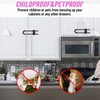 12 Packs Baby Proofing Sliding Cabinet Locks modacraft U-Shaped Child