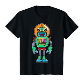 Kids Stylish Robot Toys Children Kids Teens T-Shirt