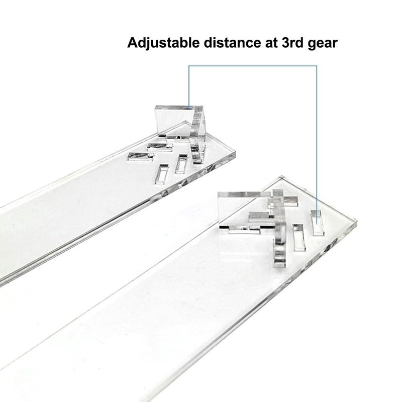 MiOYOOW Acrylic Weapon Display Weapon Stand Holder Decorative Stairs 5