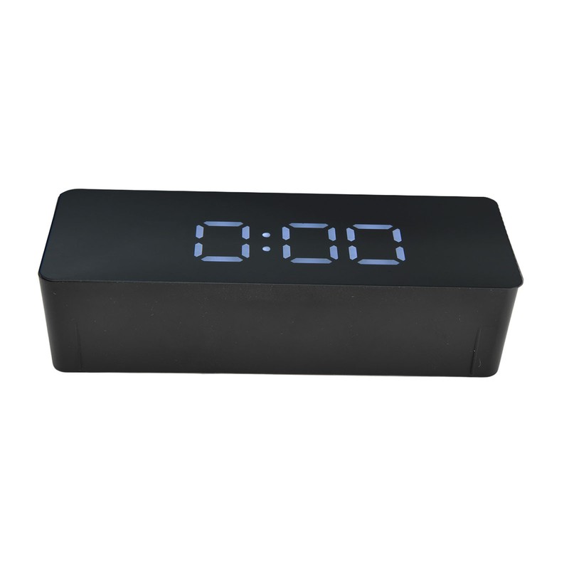 LED Clock Multifunctional USB Powered 3 Lighting Modes Snooze Time