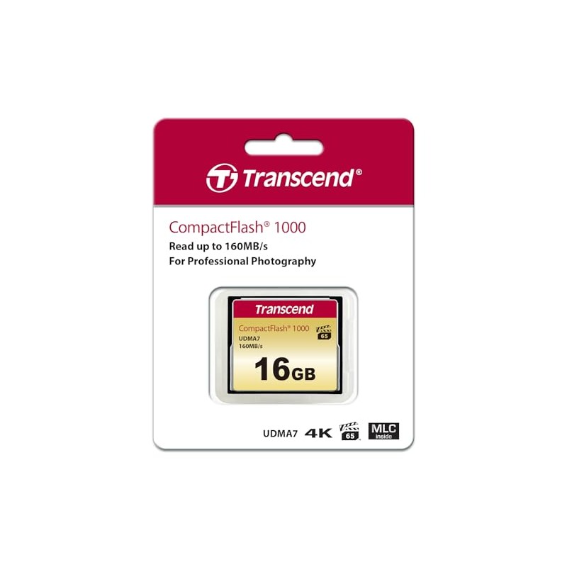 Transcend 16GB 1000x Ultimate Compact Flash Card