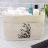 Large 'Snowdrop Flowers' Canvas Organiser/Storage Bag (OR00032587)