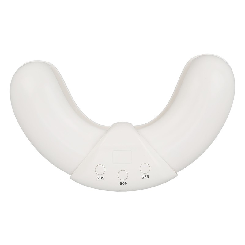 UV Gel Nail Lamp Foldable U Shape Adjustable 3 Gear