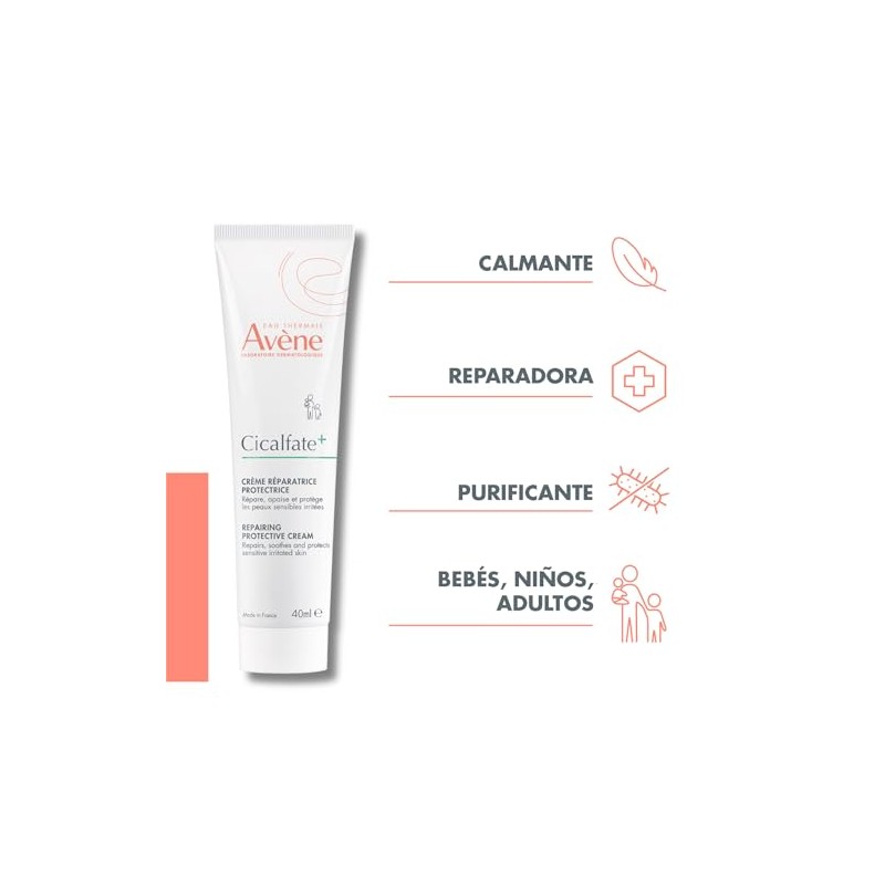 Avene Cicalfate Crema Reparadora Calma Protege Ayuda Recuperar Piel Irritada