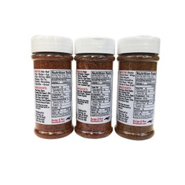 Bone Suckin sauce seasoning and rub- ORIGINAL, STEAK, and CHICKEN variety 3 pack- Large size 5.8 ounces each. YUM!