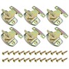 ZIUZI 6 Sets Table Leaf Latch Lock Hardware Heavy Duty