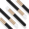20 unidades de cepillo de pestañas negro para champú y