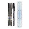 Tombow Brush Pen Fudenosuke Set of 3 Soft + Hard
