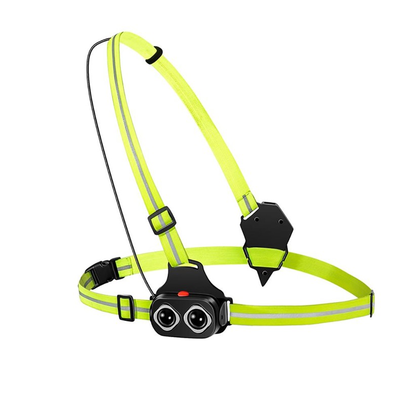 Chest Running Light LED Rechargeable Chest Light Back Warning Light