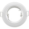 Decken-Einbaustrahler ''SR80'' weiß, starr, Ø80mm, für 50mm Lampen