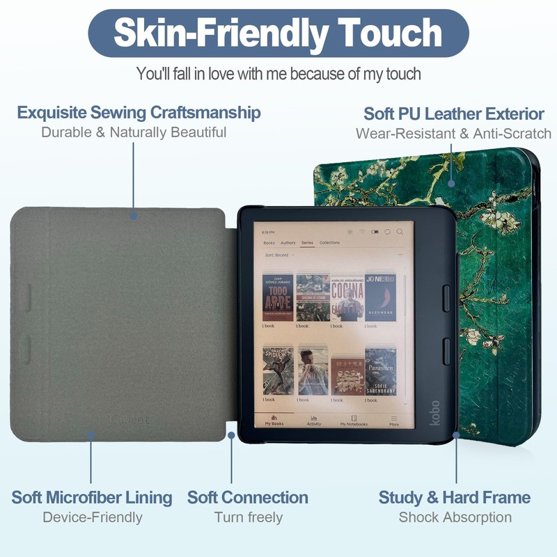 Caweet Case for Kobo Libra Colour (Model:N428, 2024 Release), Ultra