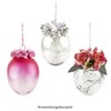 Ideen mit Herz Eggs for filling, transparent Easter eggs for