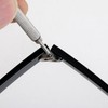 Heclia Glasses Replacement Arms Legs 2 Pairs with Eyeglasses Fix