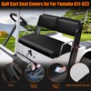 ZWPARTS Golf Cart Front Seat Covers Staple On Replacement for