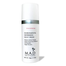 M.a.d Environmental Destressing Night Crema Anti Estres 50 G Todo Tipo De Piel Día/noche