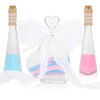 NUOLUTH Unity Sand for Wedding Ceremony 0.66LB,Pink and Bule,Vase Filler,