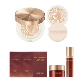 Super Gongjin Essence Fact + Refill Cushion + 3 Gifts / 초공진 에센스 팩트 + 리필 쿠션 + 기프트 3종