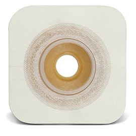 ConvaTec 413188 SUR-FIT Natura Two-Piece Durahesive Skin Barrier with Convex-IT Technology, Pre-Cut, Tape Collar, White, 2-1/4" Flange, 2" Stoma Opening, Pack of 10