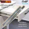 Handyhome Corredera Cajón Handy Home 55 Cm X 3.5cm 4paquetes