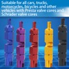 TORMEN Bike Valve Core Remover Tool 3 in 1 Bike