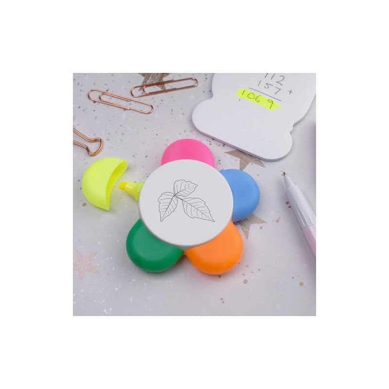 Azeeda 'Poison Ivy' Flower Shape Highlighter Pen (HL00031949)