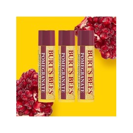 Burt's Bees Pomegranate Lip Balm Trio / 버츠비 포머그래넛트 립밤 트리오