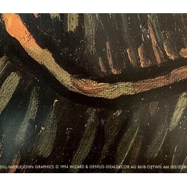 Vincent Van Gogh Bandaged Ear Smoking A Joint Poster 24 X 36