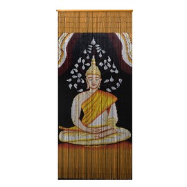 Bamboo Bead Curtain-Buddha