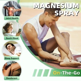 Magnesium Oil Spray 100% Natural Magnesium Spray Sourced from The Dead Sea
