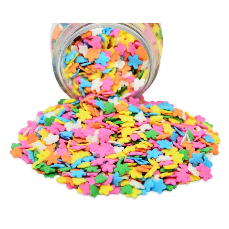 Mystic Sprinkles Spring Sprinkle Mixes (Dainty Daisy Confetti Mix 2.6oz)