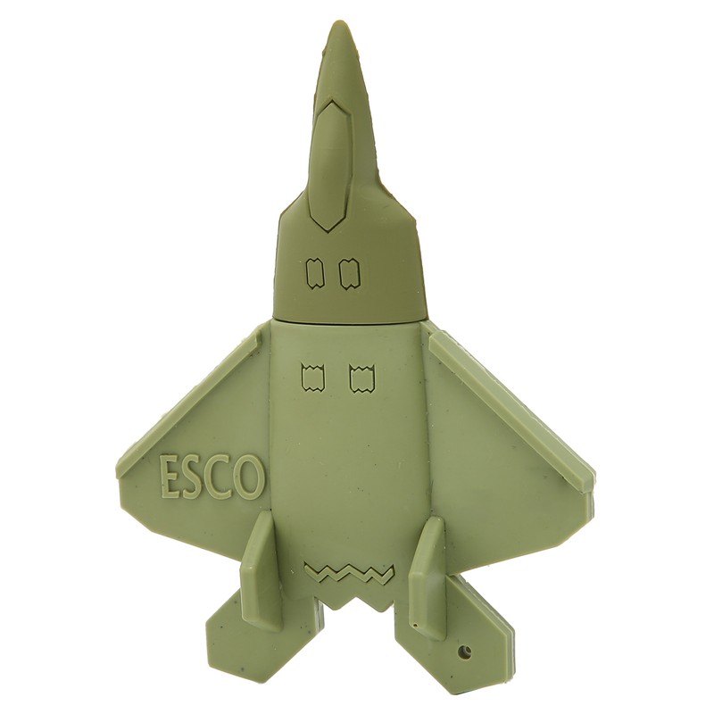 USB Flash Drive Green Cartoon Fighter Doll Portable Storage Memory