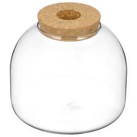 Cork Glass Bottle Terrarium Container Small Terrarium Ecosystem Terrarium Plant Terrarium Glass Terrarium Micro Landscape Container Terrarium Glass Containers Terrarium Plants